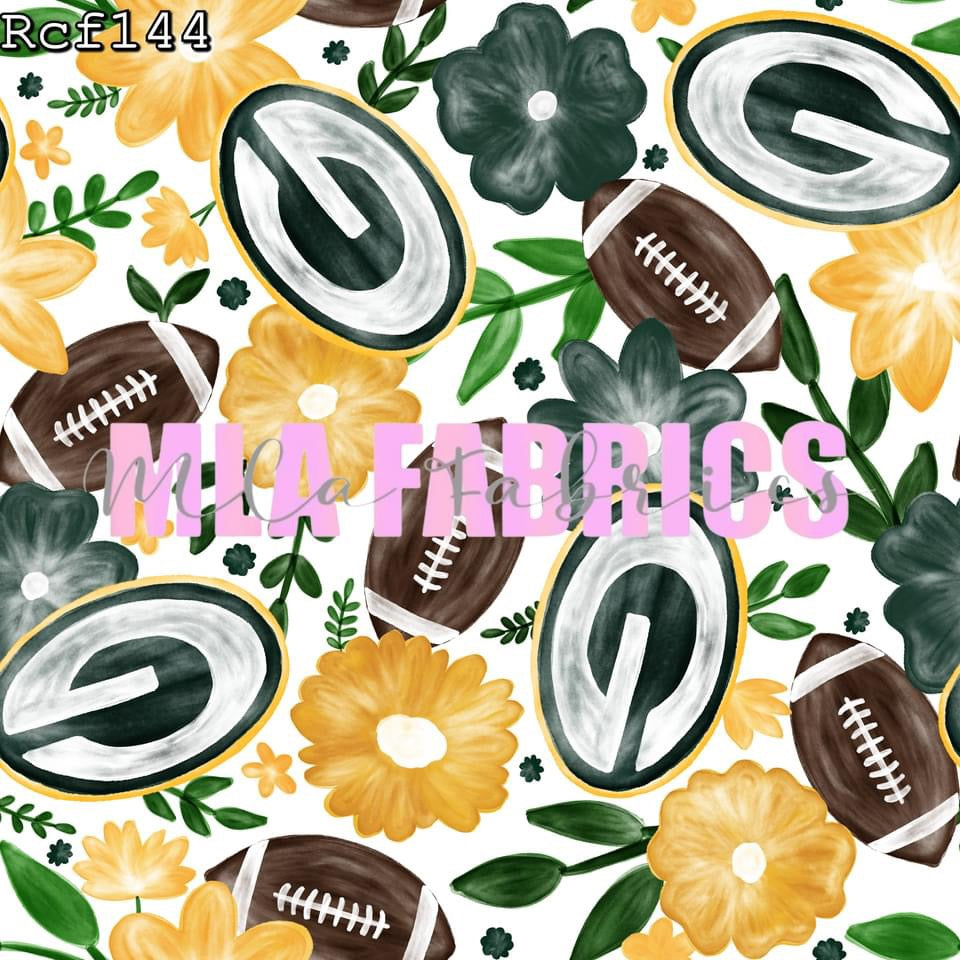 Floral Football Teams (Multiple Options)