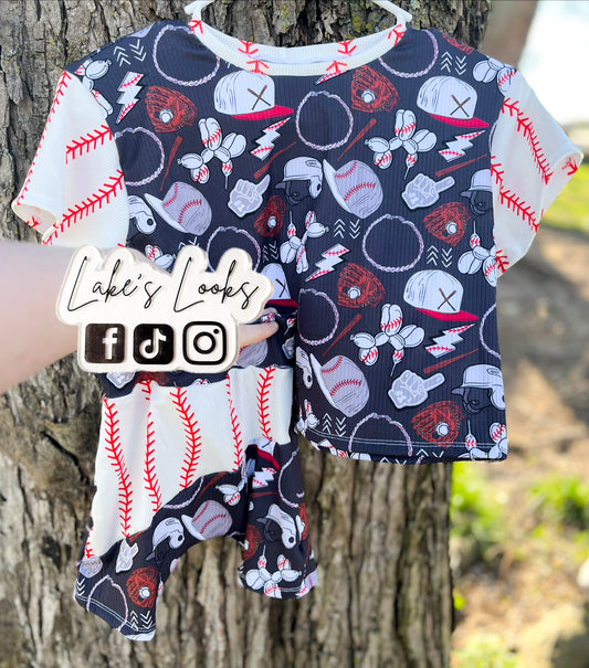 Baseball Boy Balloon Dogs