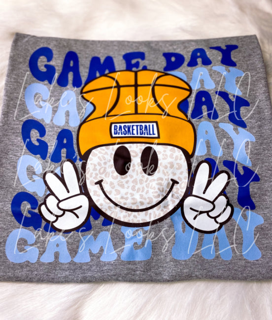 Game Day Basketball Beanie Tee