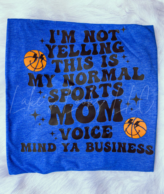 Sports Mom Voice Tee